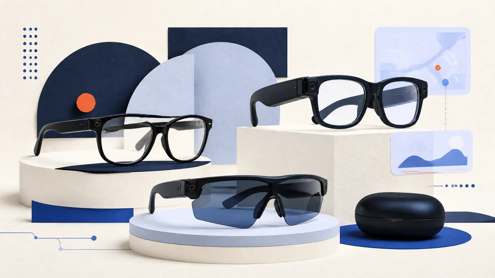 Illustrated overview for 7 Best Camera Glasses for 2026